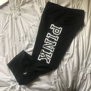 Black PINK Tight Leggings